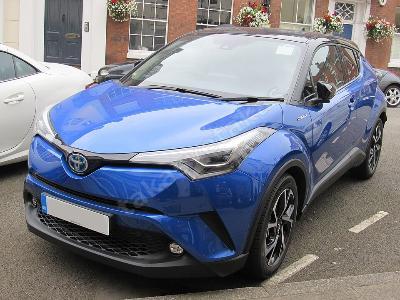 2018 Toyota C-HR 1.8 Hybrid Dynamic — Mavi, Düşük Yakıt
