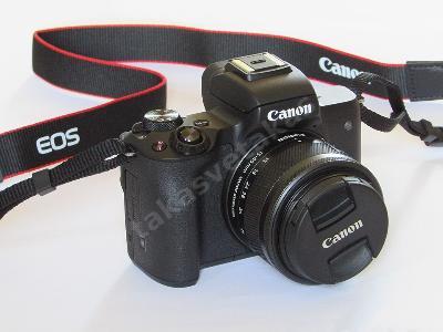 Canon EOS M50 Siyah + EF-M 15-45 mm Kit Lens — Vlog İçin İdeal