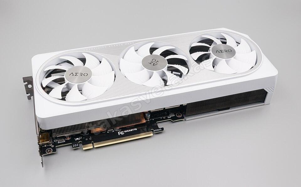 Gigabyte GeForce RTX 4070 Aero OC 12 GB Beyaz — Faturalı