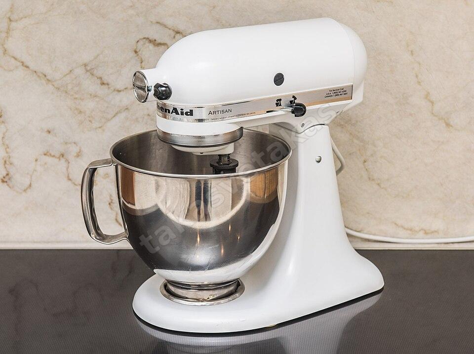KitchenAid Artisan Stand Mikser, Beyaz, Çelik Hazneli